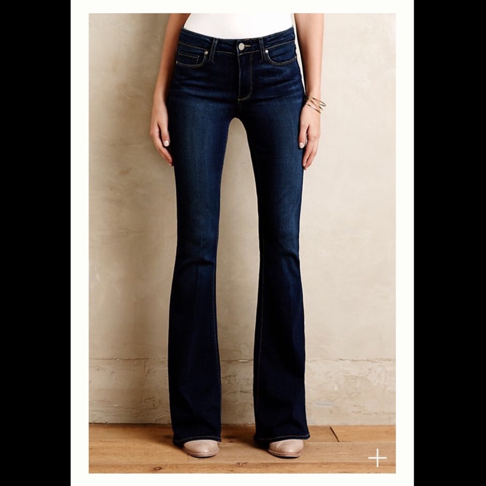 Paige High Rise Bell Canyon Flare Jeans